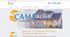 Desktop Screenshot of camsmanagement.com